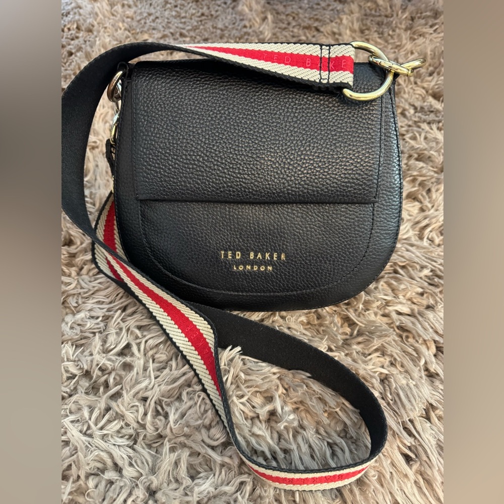 Ted Baker Darrell Leather Saddle Bag